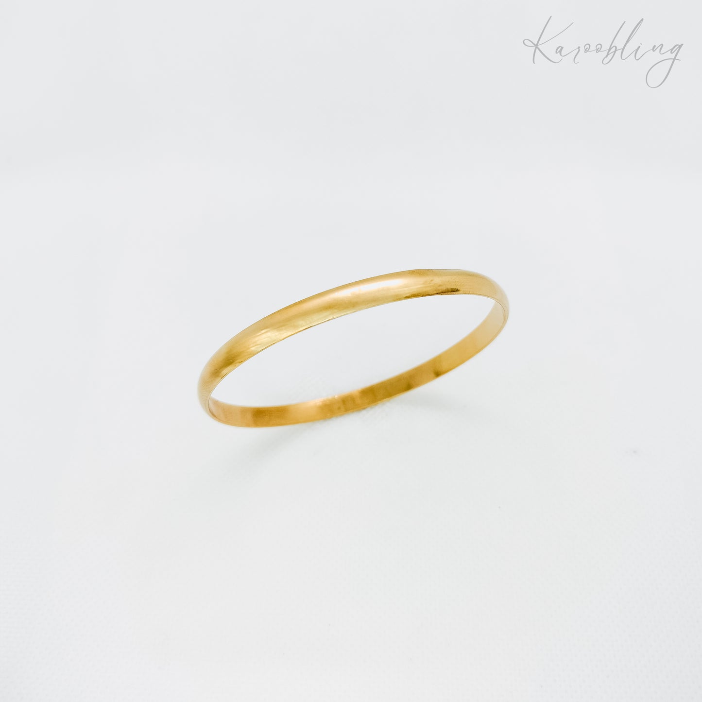 18K Gold Plated Minimalist Bangle