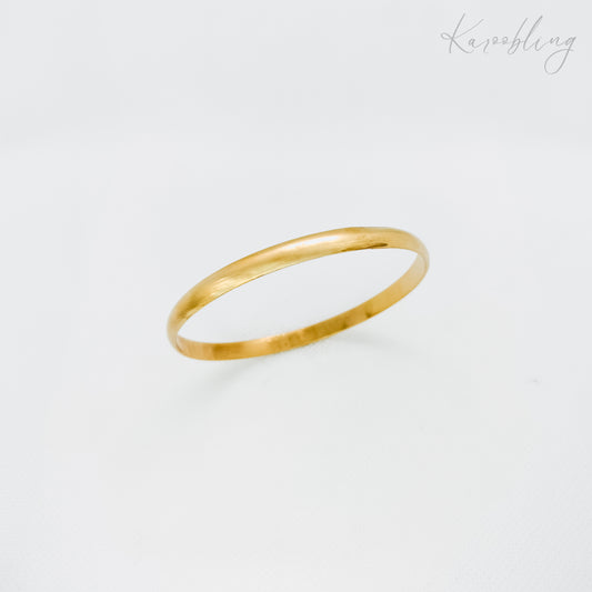 18K Gold Plated Minimalist Bangle