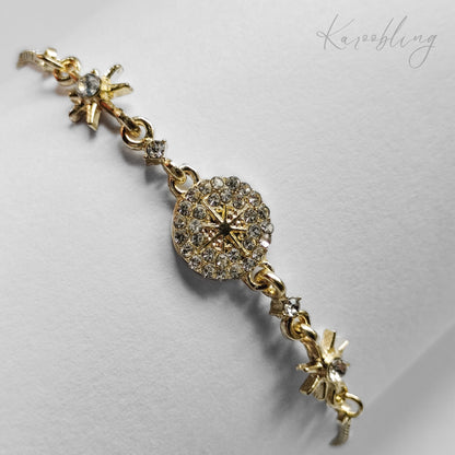 Celestial Sparkle Bracelet - close up