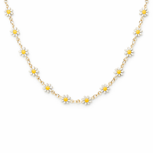 Daisy Chain Necklace (fashion jewellery)