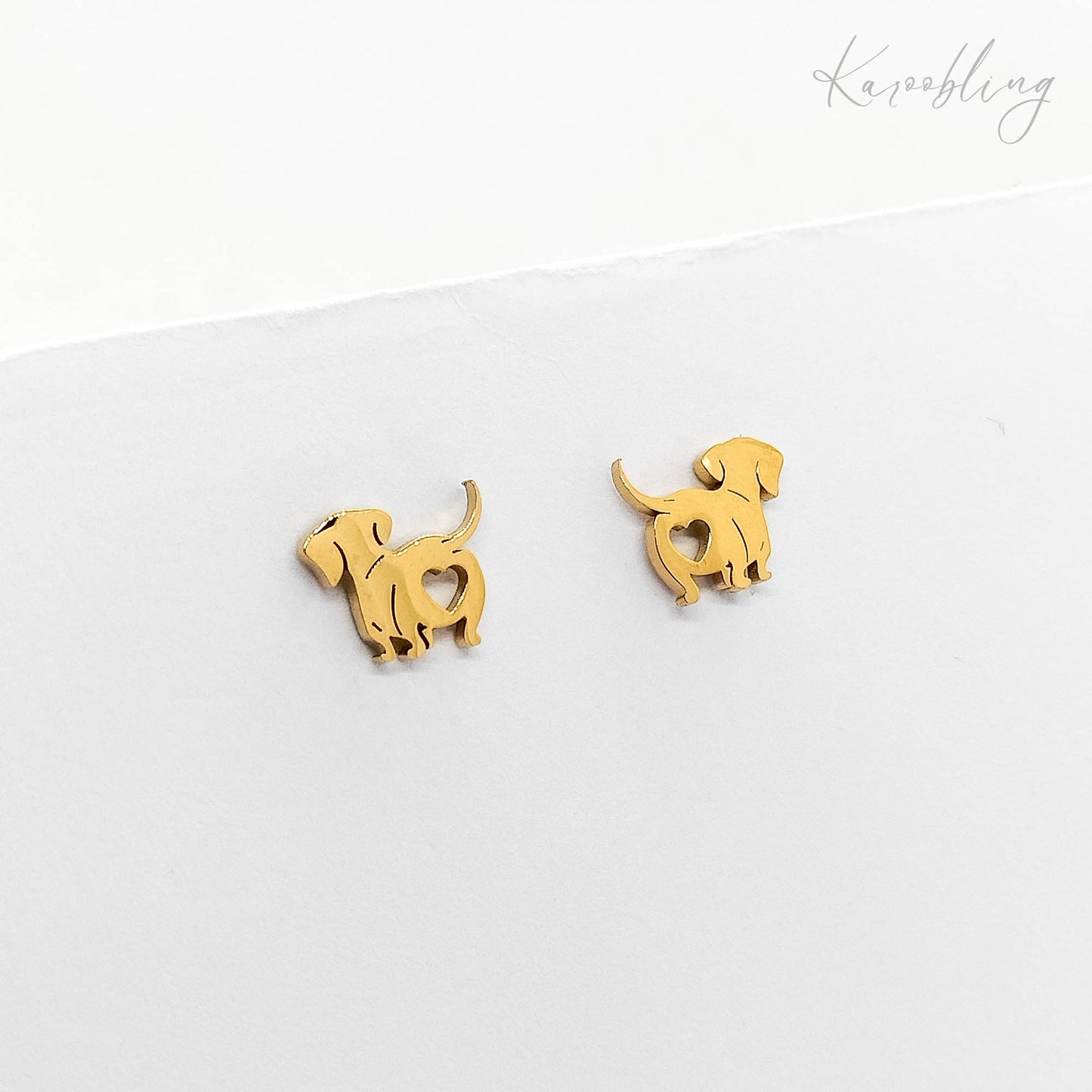 Dachshund Stud Earrings