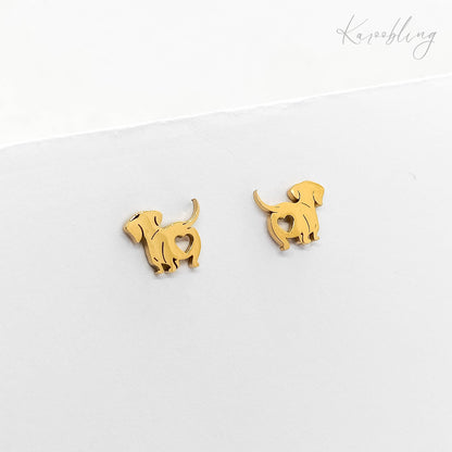 Dachshund Stud Earrings