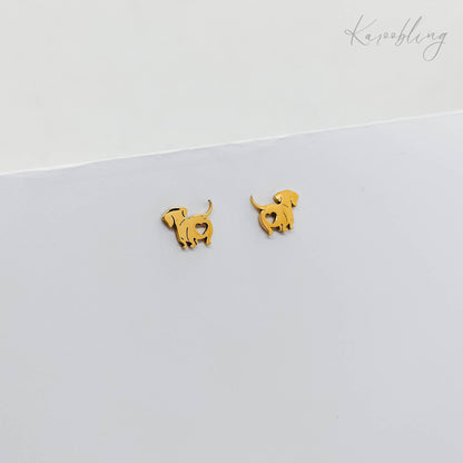 Dachshund Stud Earrings