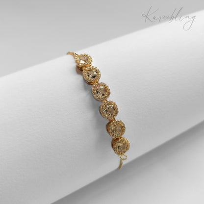 Gold Halo Glow Bracelet