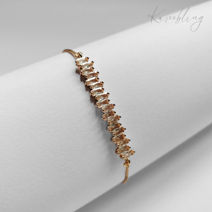 Gold Luminique Pave Bracelet