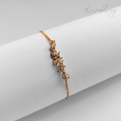 Gold Petite Blossom Bracelet