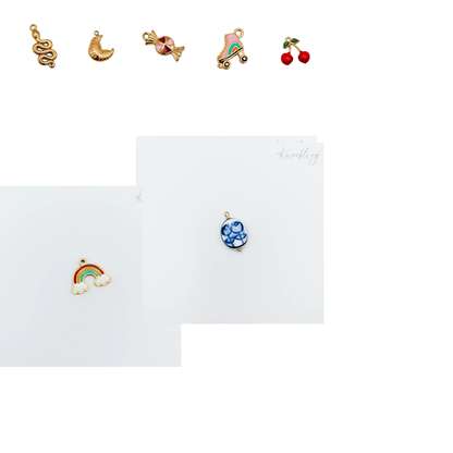 Gold Plated Ace of Clovers Charm