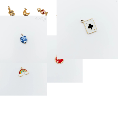 Gold Plated Ace of Hearts Charm