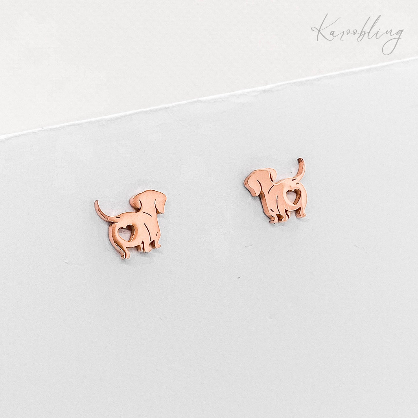 Dachshund Stud Earrings