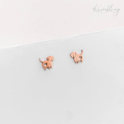 Dachshund Stud Earrings