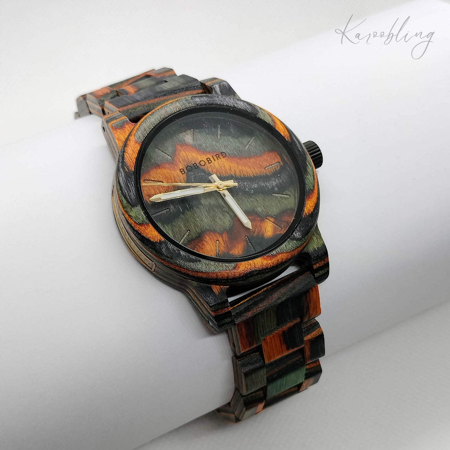 Savanna Eclipse Composite Wood Men's Watch