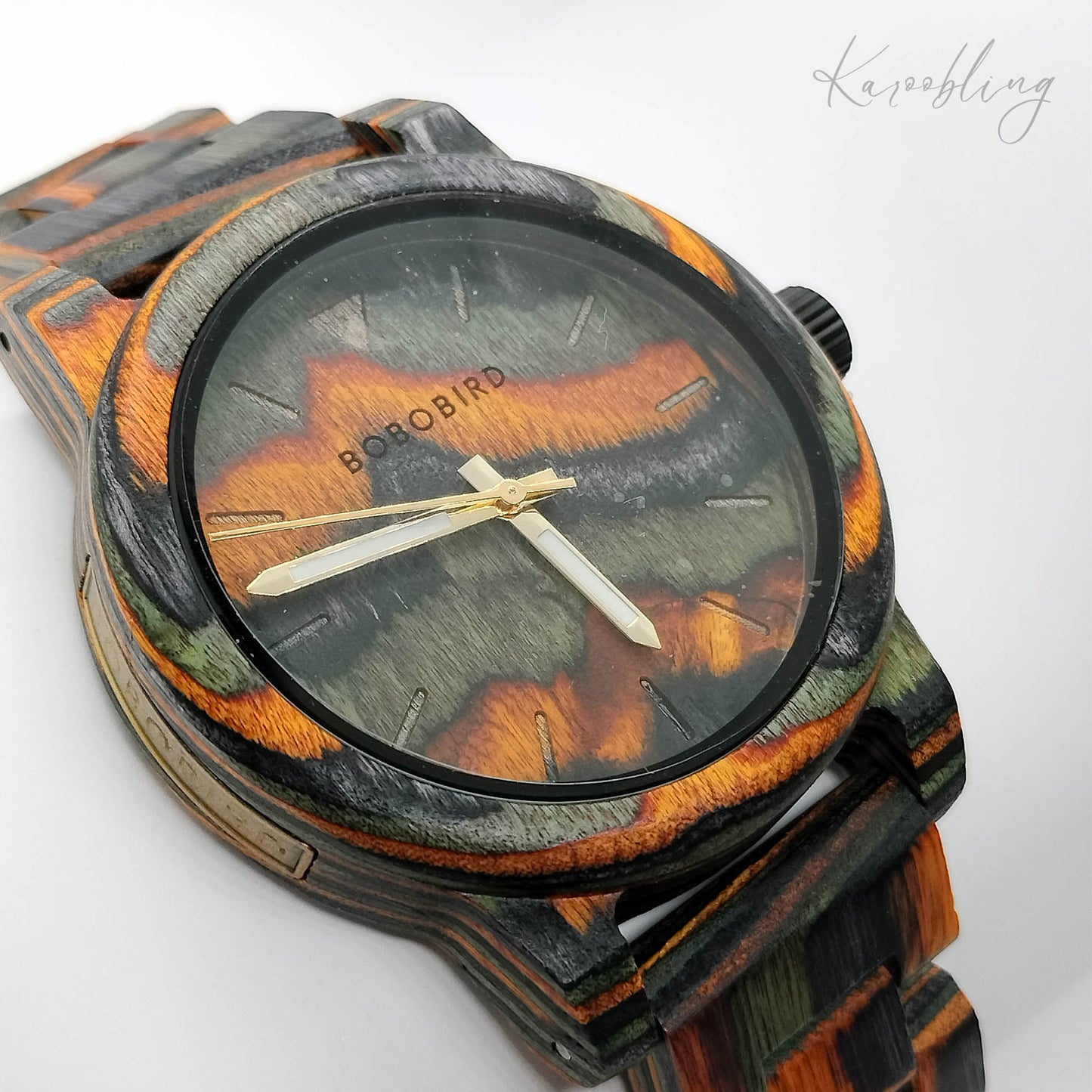 Savanna Eclipse Composite Wood Men's Watch