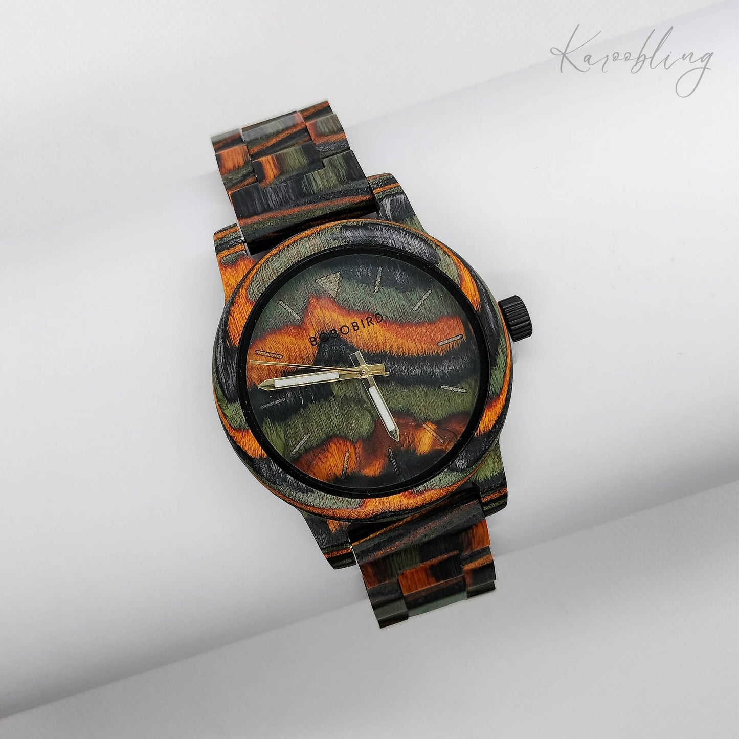 Savanna Eclipse Composite Wood Men's Watch