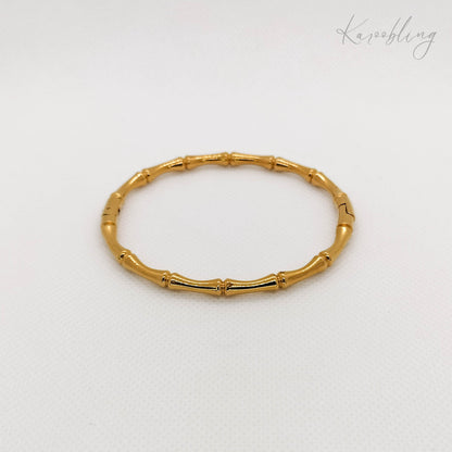 skinny bamboo stack bangle