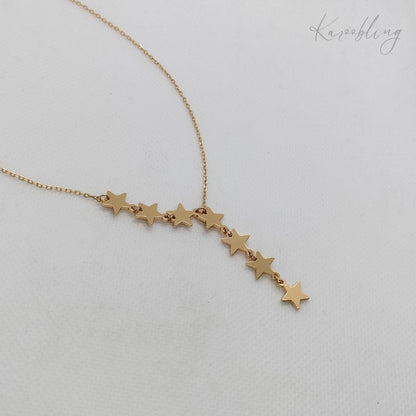 Starry Necklace - close up