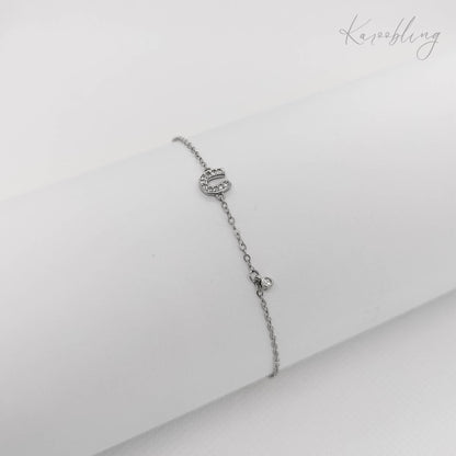 sterling silver horseshoe bracelet